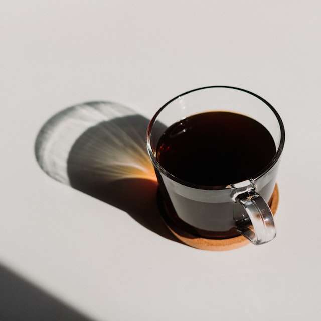 A black Americano